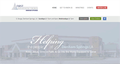 Desktop Screenshot of firstpentecostal.com