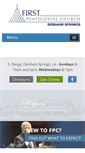 Mobile Screenshot of firstpentecostal.com